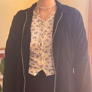 Bill Blass vintage zip up blazer